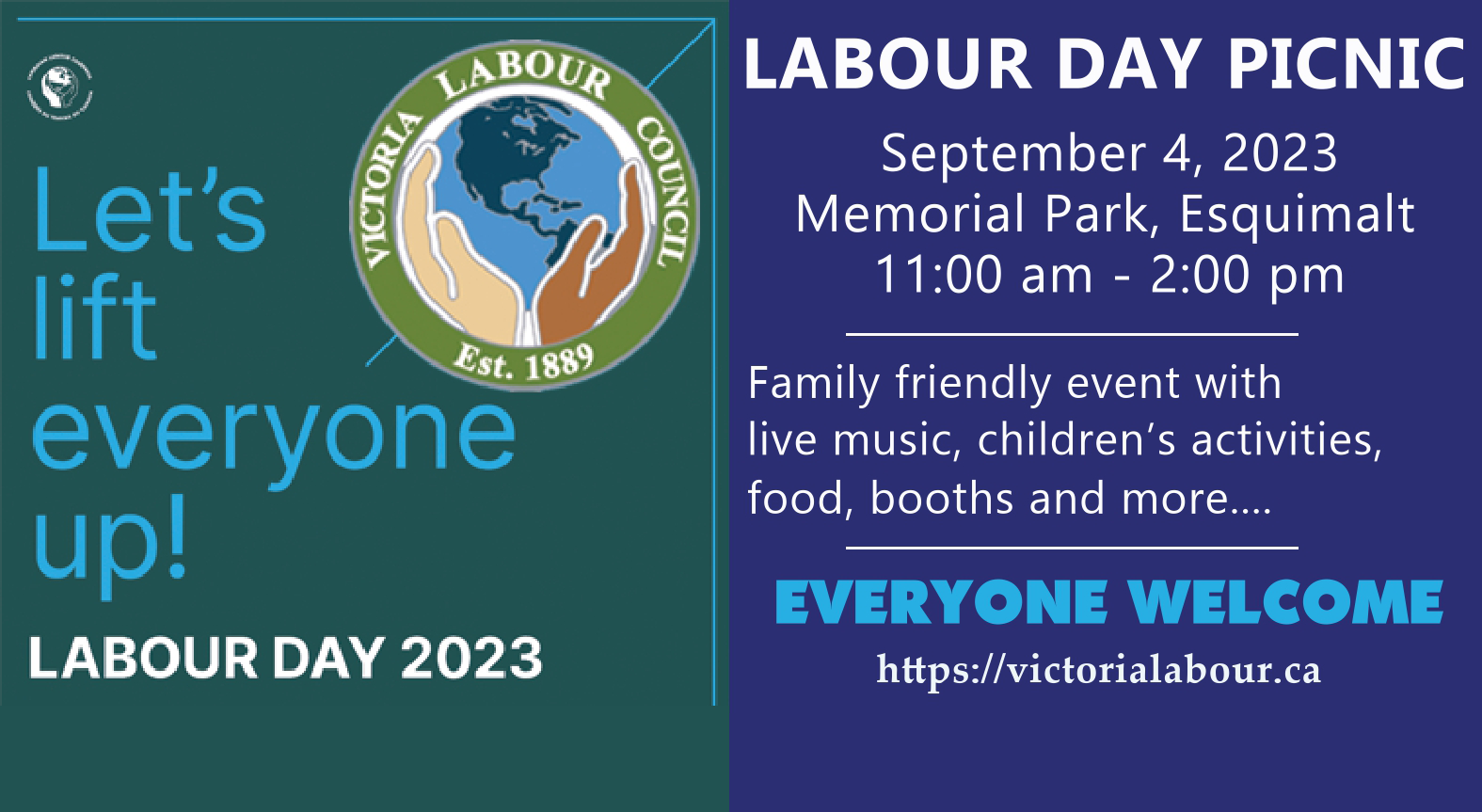 Labour Day 2023 Victoria Labour Council